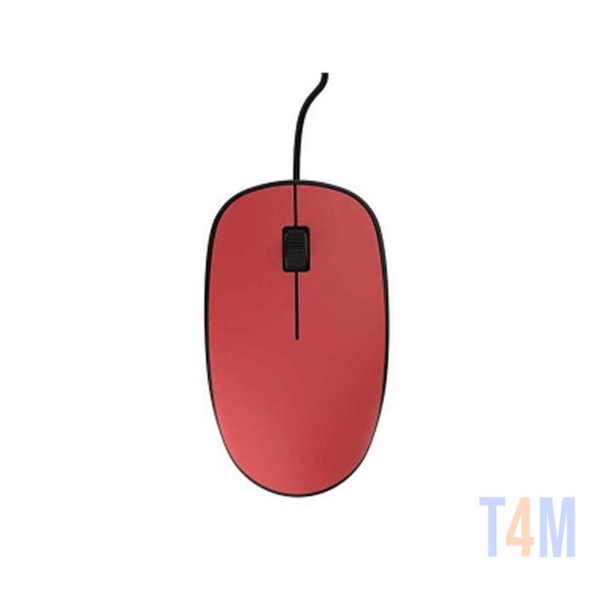 WIRED OPTICAL MOUSE G-212-E/G212E FOR LAPTOP/PC RED
